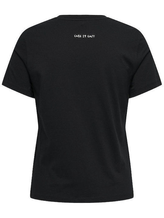 Only Damen T-shirt Black