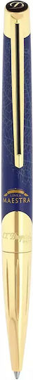 S.t Dupont Defi Millenium Linea Maestra Partagas Linea Maestra Partagas Blue Ballpoint Pen 405095
