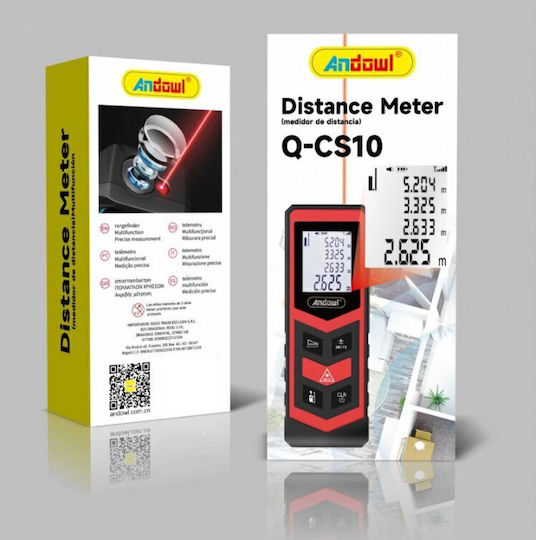 Măsurătoare Cu Distanță Laser Cu Interval De Măsurare 0.05m-80m