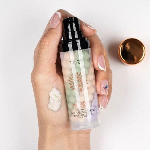 Make-up Primer Tuz Snail Thri-color Snail Extract 35 Ml