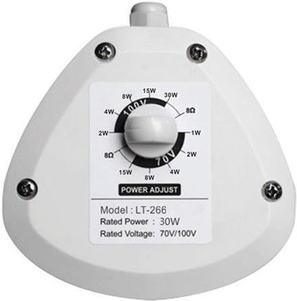 Lucky Tone Επιτοίχιο Ηχείο 30W (Τεμάχιο) 10.9x10.2x37.6εκ. Λευκό LT-266
