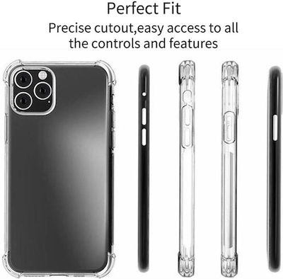 Sonique Anti Shock Back Cover Silicone Durable Transparent (Redmi 12 4G / Redmi 12 5G)