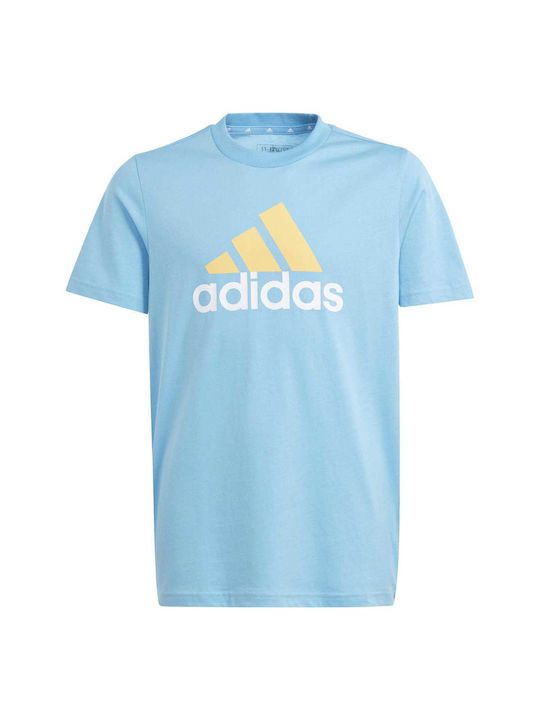 Adidas Παιδικό T-shirt Κοντομάνικο Θαλλασί Essentials Two-color Big Logo Cotton