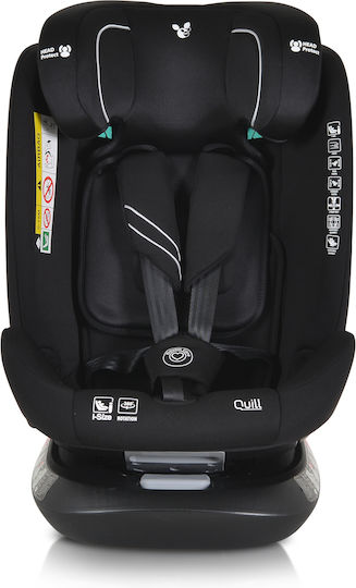 Cangaroo Quill 360° Baby Car Seat i-Size with Isofix Black