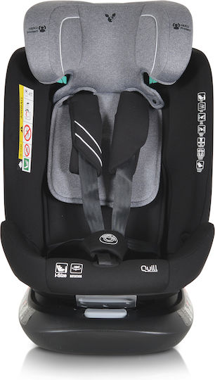 Cangaroo Quill 360° Baby Car Seat i-Size with Isofix Gray