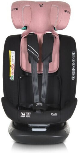 Cangaroo Quill 360° Детско Столче за Кола i-Размер с Isofix Розов