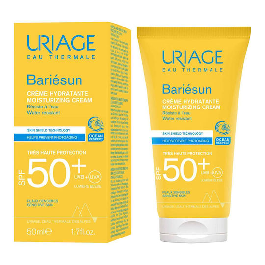 Uriage Bariesun Cremă Solară Rezistentă la Apă Pentru Față SPF50+ Pentru Piele Sensibilă 50ml