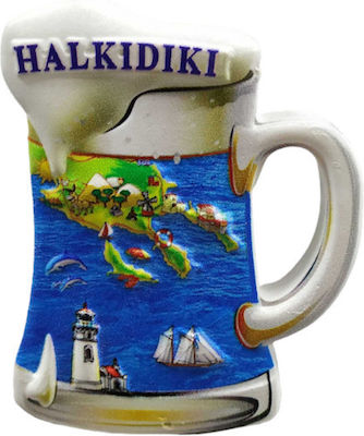 Tουριστικό Μαγνητάκι Souvenir – Σετ 12pcs Resin Magnet Halkidiki 678308 678308