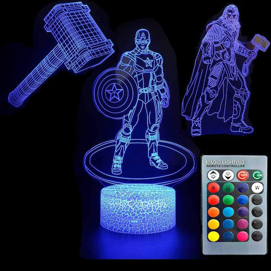 Декоративна Лампа 3D илюзия