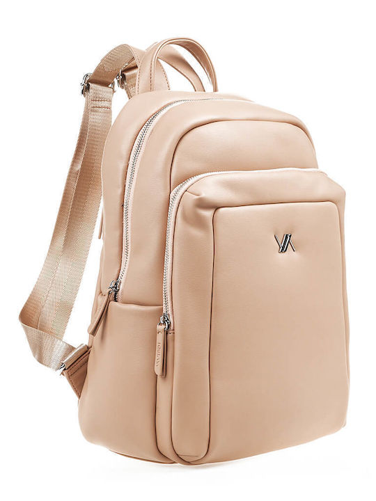 Verde Women's Bag Backpack Beige