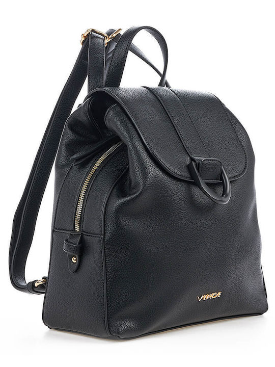 Verde Damen Tasche Rucksack Schwarz