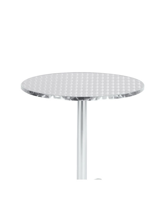Tisch für kleine Außenbereiche Stabil Lazo Chromium 70x70x70cm
