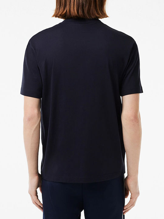 Lacoste Men's Short Sleeve T-shirt Abysm Blue
