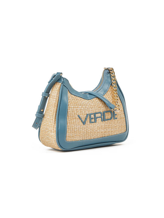 Verde Women's Bag Shoulder Blue