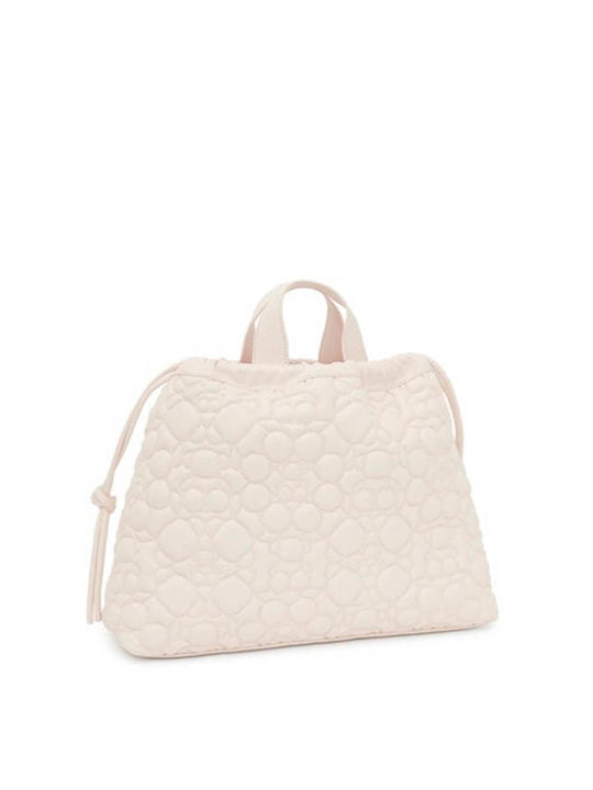 Tous Damen Tasche Rucksack Beige