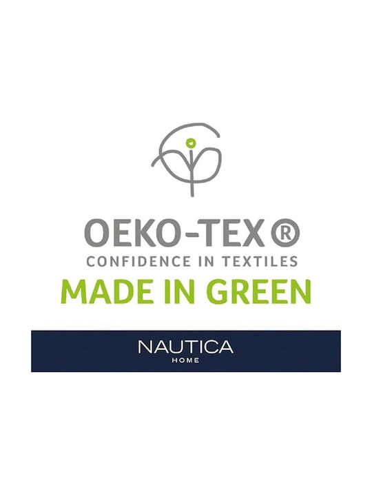 Nautica Кърпа За Ръце Crew 30x50см Бяла 5бр Тегло 550гр/м²