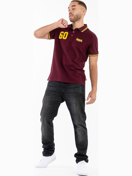 Hellister Polo Blouse Burgundy