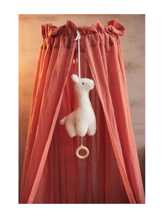 Jollein Cotton Baby Mosquito Net for Crib Pink
