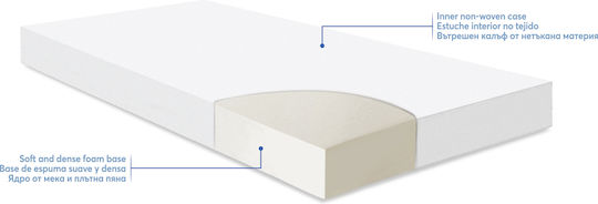 Kikka Boo Στρώμα Κούνιας Fantasia Plus 60cmx120cmx8cm