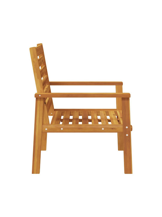 Outdoor Armchair Wooden Acacia 2pcs 55x54x81cm
