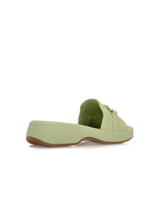 Blondie Women's Platform Wedge Sandals Green