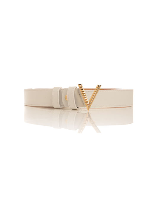 Valentino Bags Leather Women's Belt White