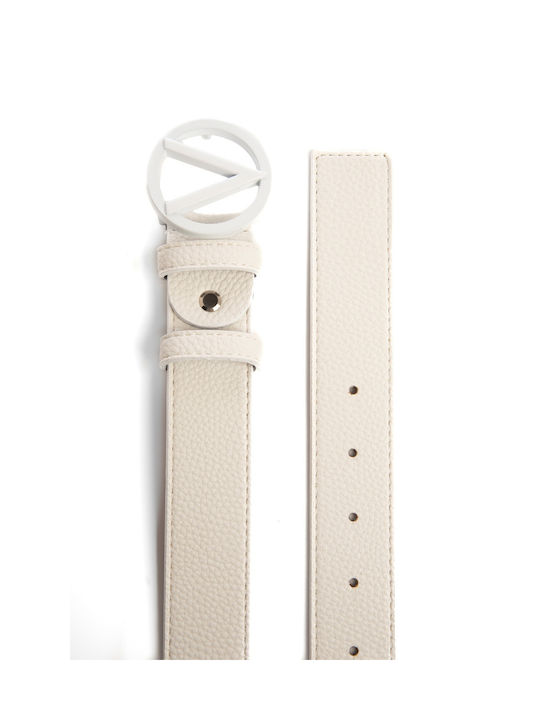 Valentino Bags Leather Women's Belt White