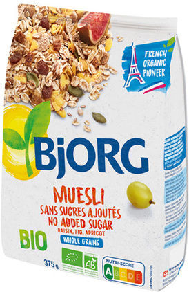 Bjorg Bio Μούσλι Βρώμης με Φρούτα 375gr