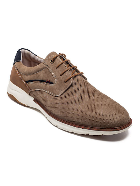 Voi & Noi Men's Casual Shoes Brown