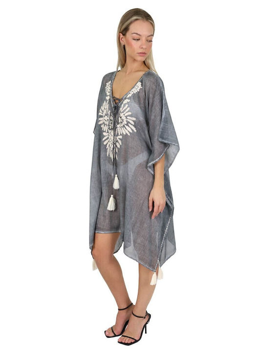 Aquablue Feminin Caftan de Plajă Gray