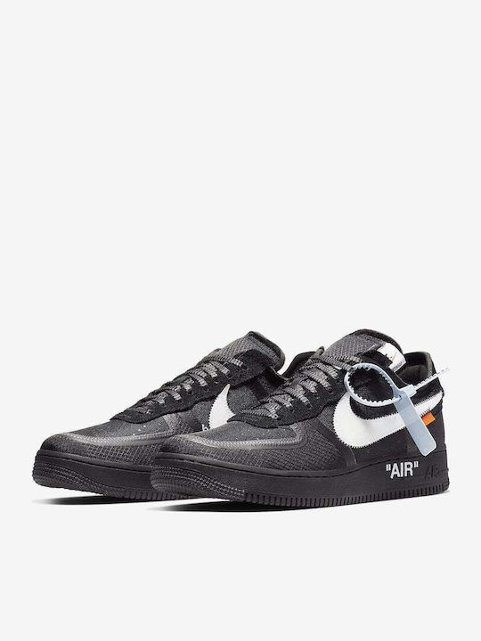 Air Force 1 Low Herren Sneakers Black / White