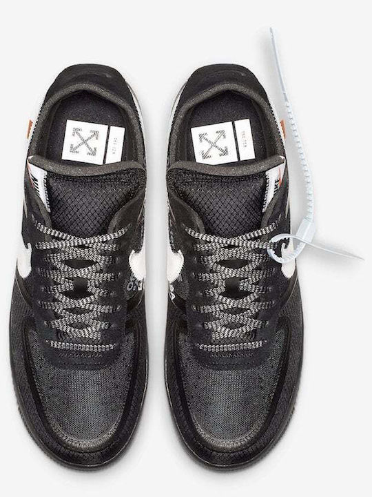 Air Force 1 Low Herren Sneakers Black / White