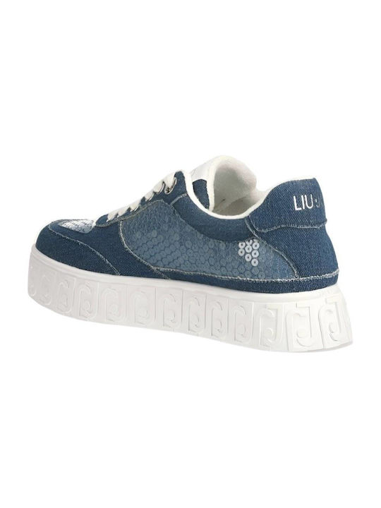 Liu Jo Damen Sneakers Blau