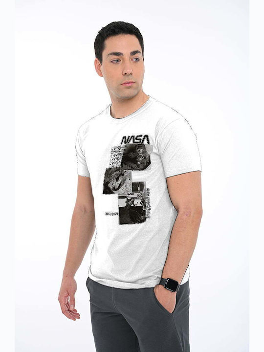 Bodymove Herren Shirt NASA White