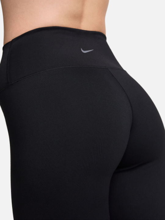 Dri-Fit One Training Γυναικείο Capri Κολάν Μαύρο