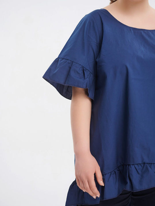 Women's Tunic Dress Light Blue