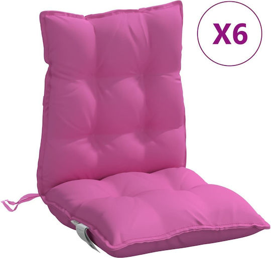 vidaXL Καρέκλας Κήπου 6τμχ 50x100εκ.
