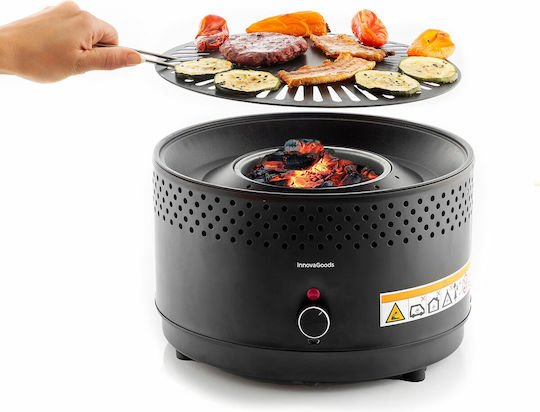 InnovaGoods Portable Charcoal Grill 28.5cmx28.5cm