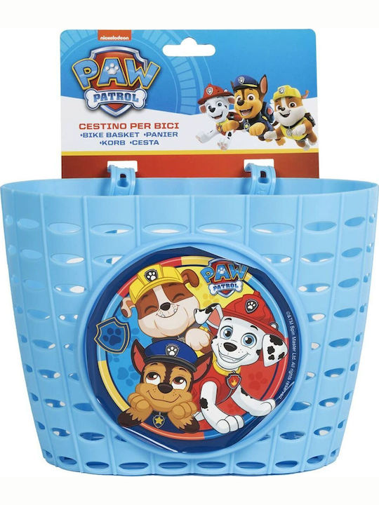 Paw Patrol S37113910 Bicycle Basket Blue