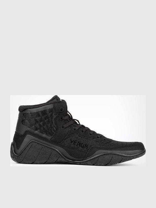 Venum Wrestling Shoes Black