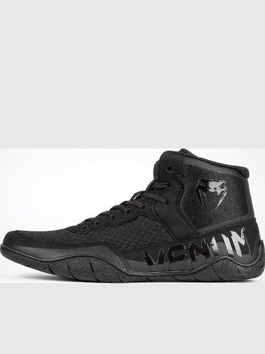 Venum Wrestling Shoes Black