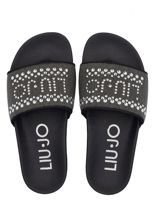 Women's Platform Flip Flops Black