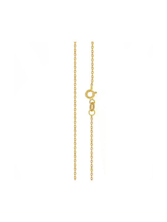 Men's Gold Cross 14K Double Sided Ανδρικός