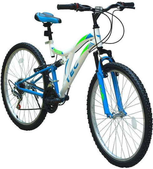 TEC Master 24" Λευκό Mountain Bike με 21 Ταχύτητες