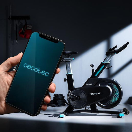 Cecotec Drumfit Indoor 7000 Magno Bicicletă de spinning Magnetic cu roți