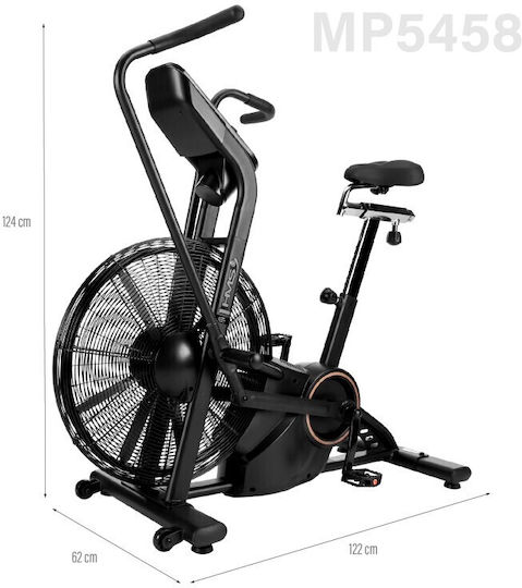 HMS Ποδήλατο Spinning με Αντίσταση Αέρα και Ροδάκια