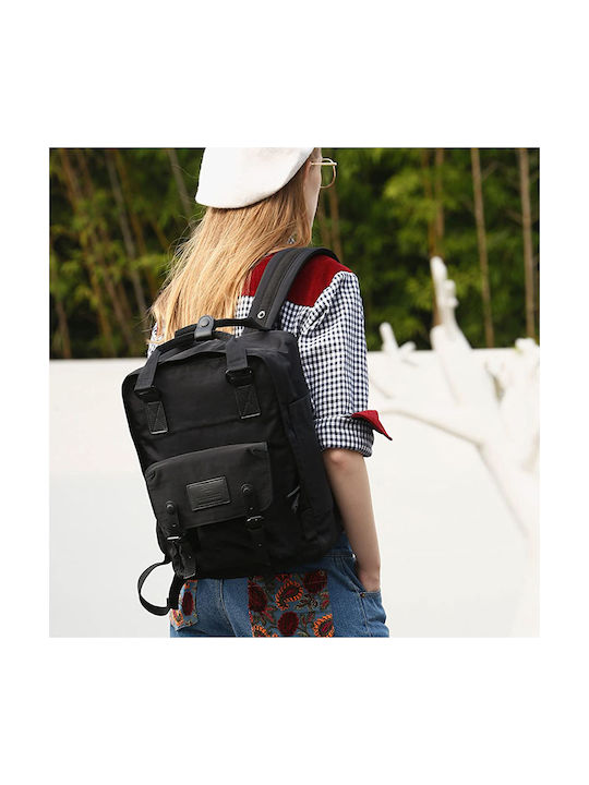 Himawari Backpack Αδιάβροχο Μαύρο