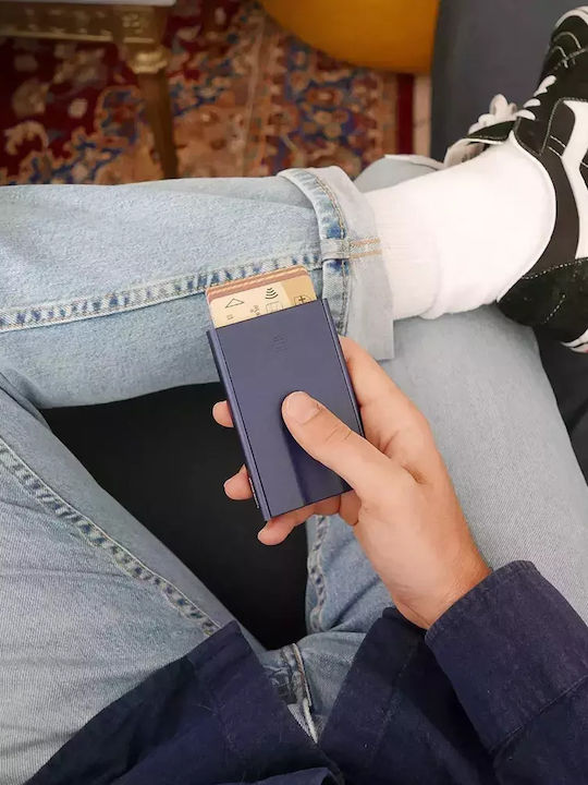 Men's Wallet Cards Blue