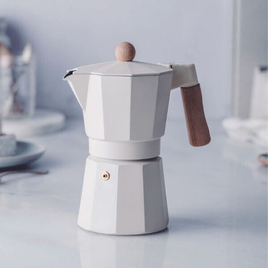 Lacor Ηλεκτρικό Μπρίκι Espresso 6cups Λευκό