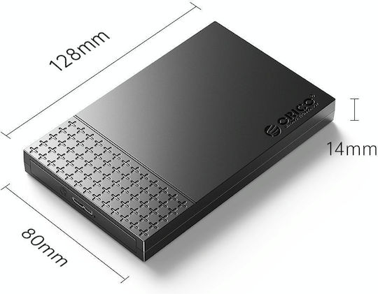 Orico Θήκη για Σκληρό Δίσκο 2.5" SATA III με σύνδεση USB 3.0
